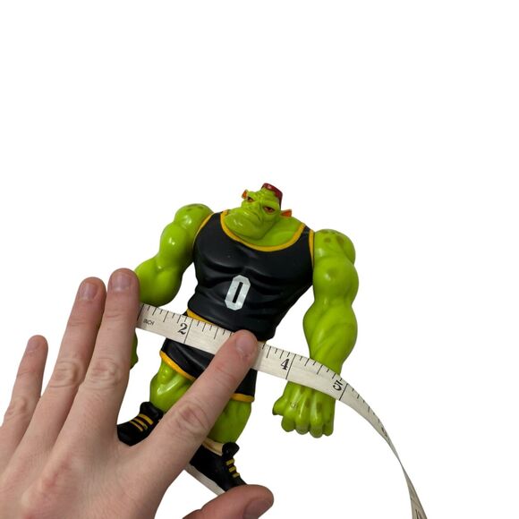 Vintage 1996 Space Jam Monster Bang Action Figure Green Alien Warner Bros 4.5" - Picture 6 of 6